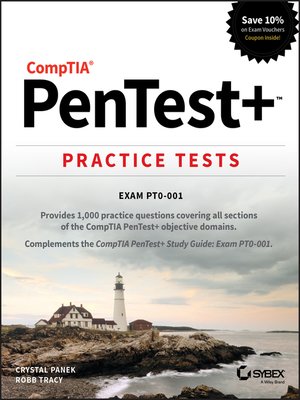 cover image of CompTIA PenTest+ Practice Tests